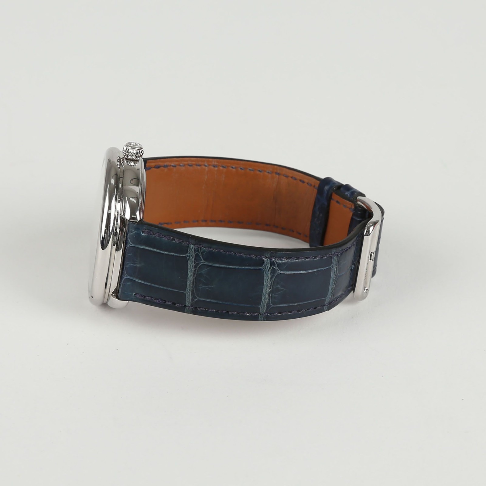 Hermes W049629WW00 Steel Diamond Sapphire Assorted Petit Rune Leather 66600061 thumbnail 3