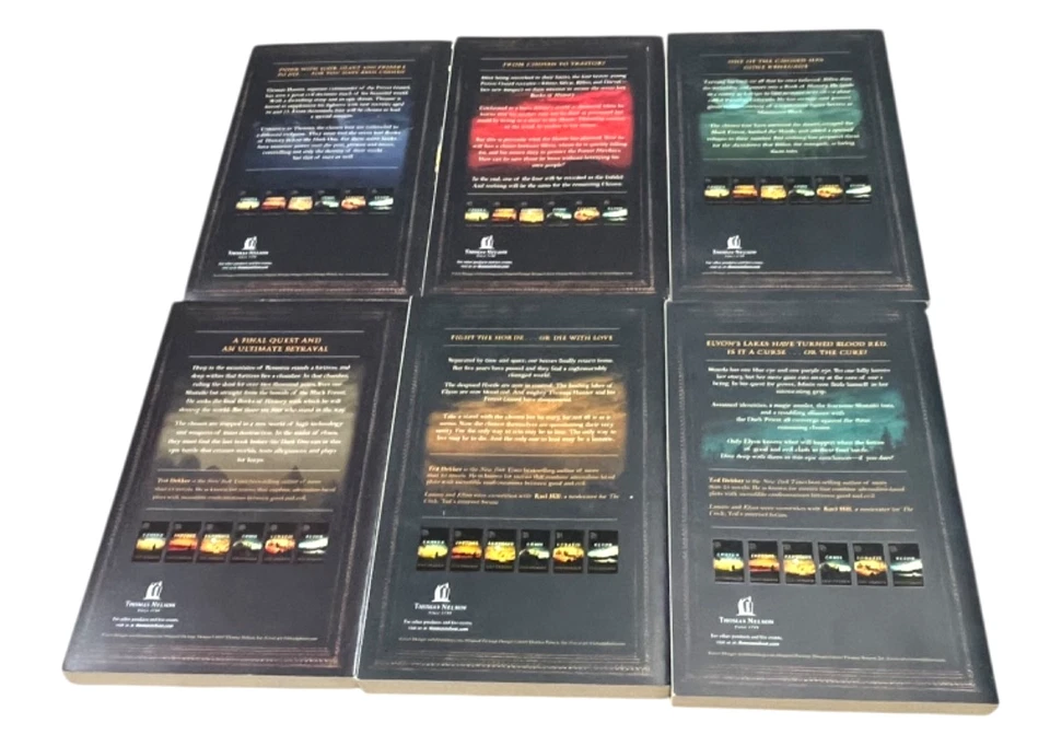 Lost Books Complete Box Set Ted Dekker Chosen Infidel Renegade Chaos Lunatic Ely Foto 4 de 4