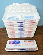 32 Used Empty Egg Cartons Styrofoam 12-Count Clean Reusable Stackable