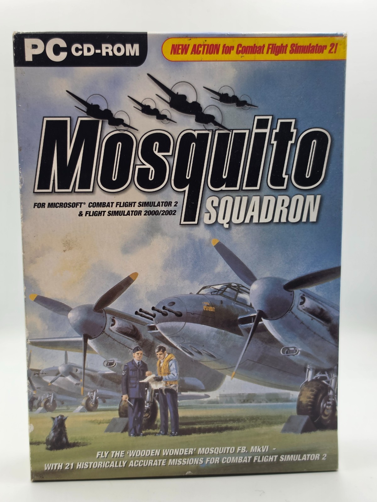 Mosquito Squad Add-On for Flight Simulator (PC) (Clean Tested Disc)