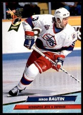 1992-93 Fleer Ultra Sergei Bautin RC Winnipeg Jets #440