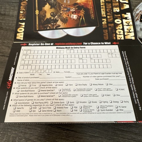 Aqua Teen Hunger Force: Zombie Ninja Pro-Am (PS2) Reg CIB with registration card - Picture 3 of 9