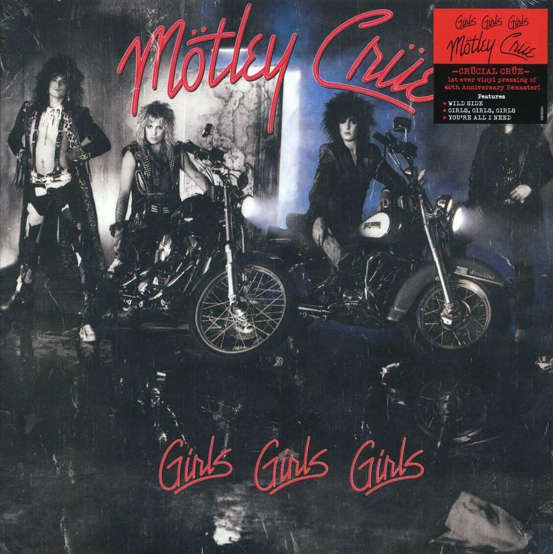 ВИНИЛ Motley Crue - Girls, Девочки, Девочки, Девочки