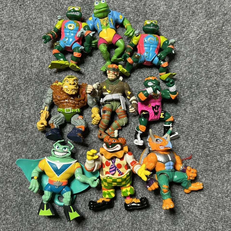 Teenage Mutant Ninja Turtles Lot 57 Figures Misc TMNT Accessories Vintage Toys - Image 2 of 4