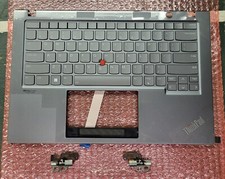 New Lenovo ThinkPad T14s 2nd Grey Keyboard 5M11A37828 5M11A37830 /Hinge Kit