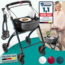 ELONEO Wohnungsrollator »Premium«  54cm breit, faltbar und leicht, inkl. Tablett
