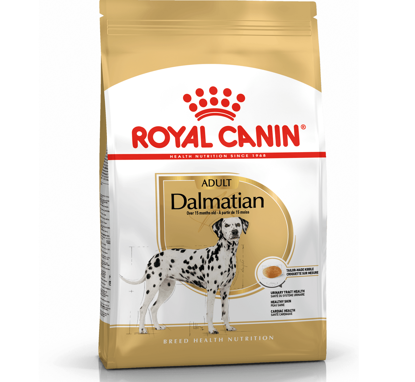 ROYAL CANIN DOG DALMATIAN BREED 12kg : Adult Dry Kibble Food rc Large Pet Feed