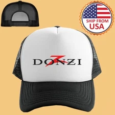 Donzi Boats White Adjustable Trucker Hat Cap Size Adult