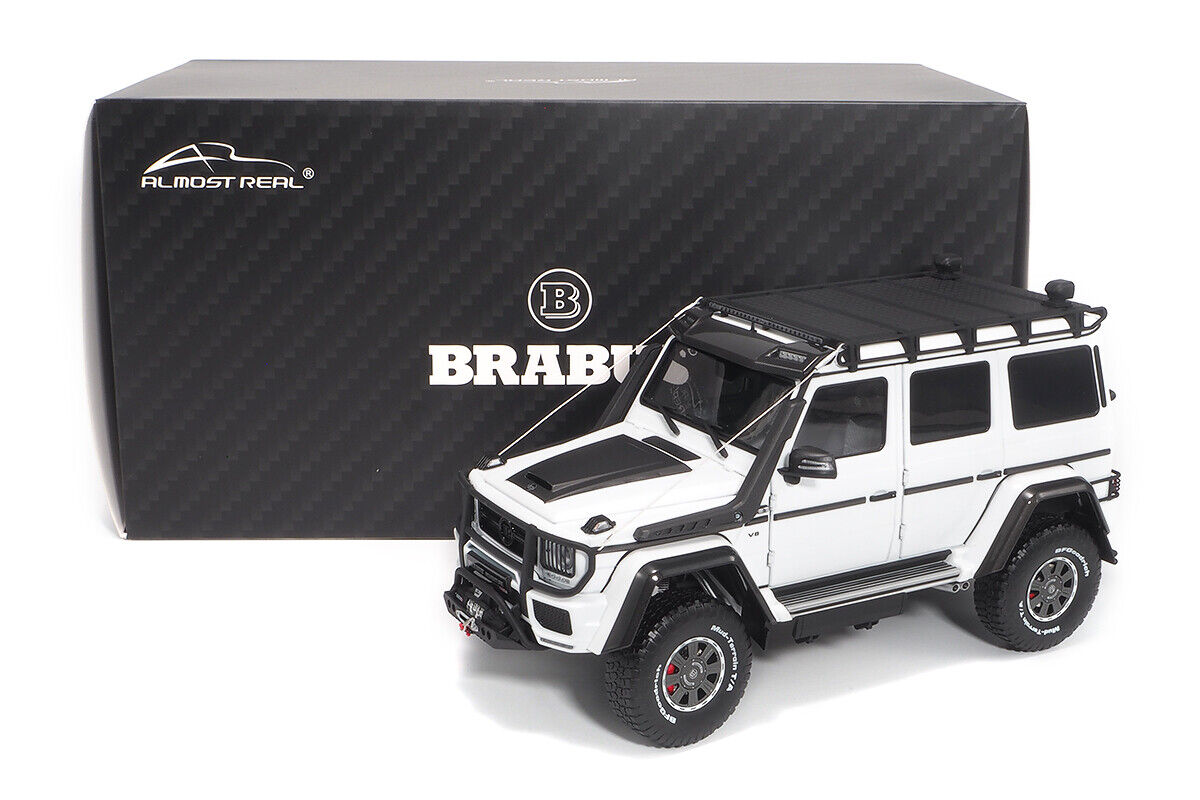1:18 Brabus 550 Adventure Mercedes-Benz G-Class 4×4 - 2017 - White(almost real)