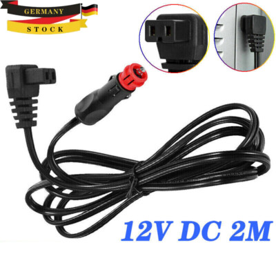 Kabel Anschlussleitung 12V DC 2M für WAECO Kühlschrank CF CDF Kompressorkühlbox