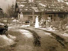 Metal Sign Temple Shirley Blue Bird The 03 A4 12x8 Aluminium