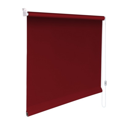 Mini-Rollo Klemmfix Klemmrollo Easyfix Sichtschutz - Höhe 150 cm weinrot