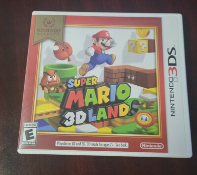 Super Mario 3D Land Nintendo Selects Edition Nintendo 3DS Game | eBay