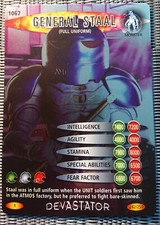 Doctor who Battles in Time Exterminator GENERAL STAAL No 1067 Rare 