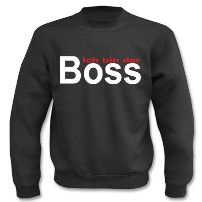 Jumper I'm The Boss I Sayings I Funny I Sweatshirt 