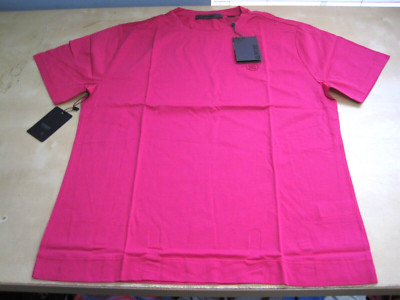 G/Fore G4 Gallus Mens Solid Knock Out Pink Medium Golf Tee Shirt NEW NWT