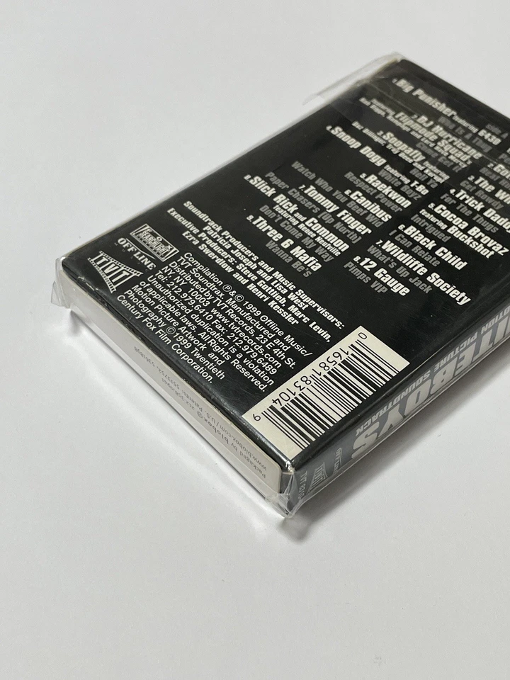 Whiteboys Motion Picture Cassette Tape Snoop Three 6 Mafia Raekwon Hip Hop Rap - Image 4 of 4