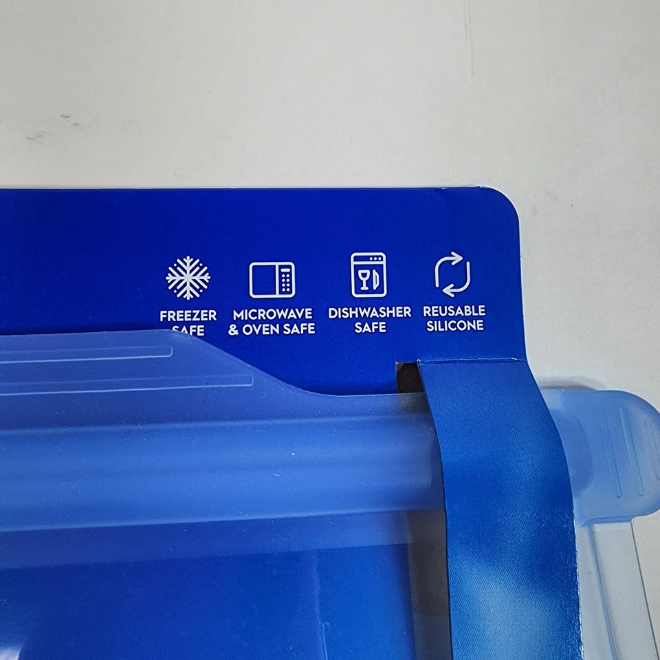 Ziploc Endurables Large Pouch Half Gallon 64 fl oz Reusable Silicone New 8.6x9 - Image 2 of 4