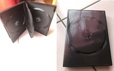 3 x BOITIERS 4 DVD NOIR NEUFS