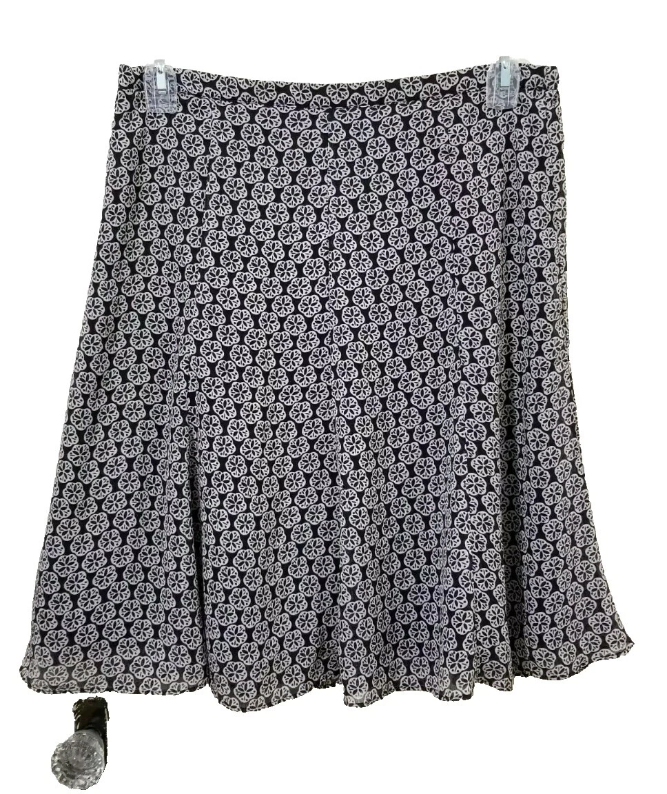 Saias femininas George Poliéster Geométrico