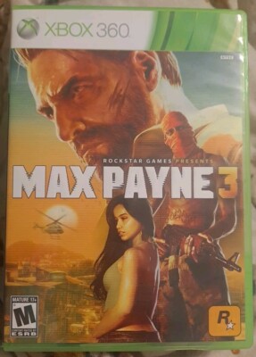 Max Payne 3 (Microsoft Xbox 360, 2012, 2-Discs) CIB Complete- Damaged Case 