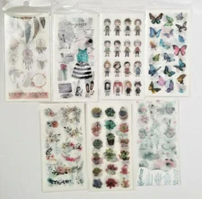 Kawaii Stickers for Planner Journal Japanese Paper Translucent SHIP from USA