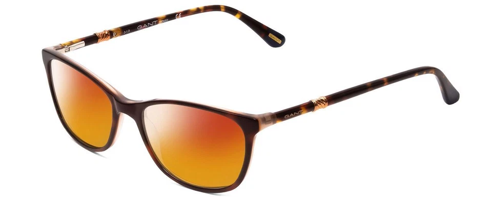 Gafas de sol polarizadas GANT GA4082 para dama Cateye Designer en marrón tortuga habana Foto 4 de 4
