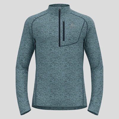Odlo Tencia Midlayer Halbrei?verschluss Skirolli Herren blau