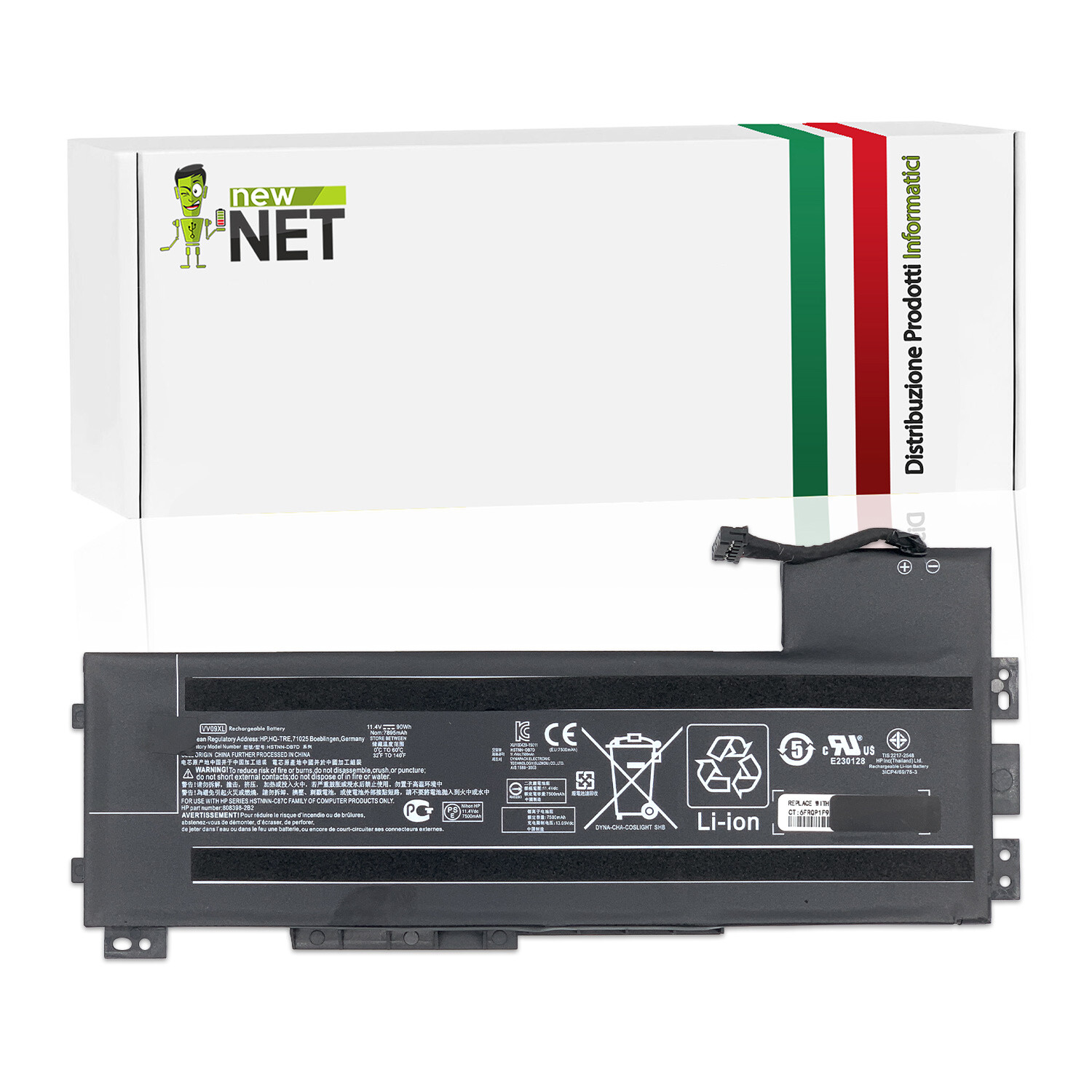 Batteria per HP ZBook 15 G3 - Basta Spegnimenti Improvvisi!