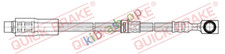 RIGHT OR LEFT BRAKE PIPE/HOSE FLEXIBLE FRONT L/R LENGTH 393MM M10X1 FITS OPEL