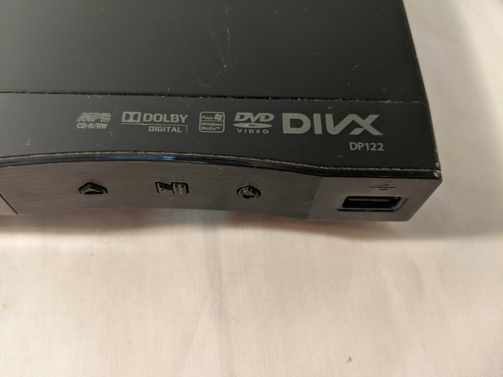 untested LG DP122 DVD Player USB DIRECT RECORDING Owner's Manual DVD