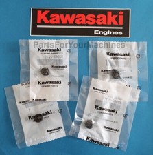  4 OEM VALVE STEM SEALS, 92049-2223, 92049-2275, KAWASAKI FC420v, 14 hp, 9C14A