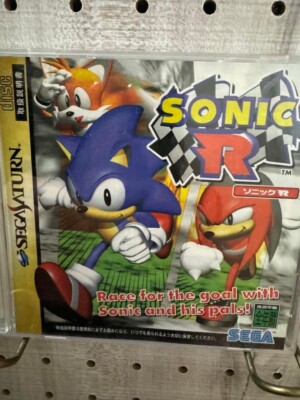 USED SEGA Saturn Sonic R 1997 Video Game Japanese Edition Very