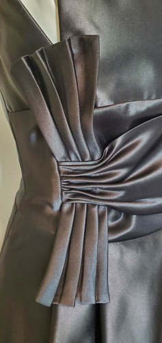 Jessica McClintock Gunne Sax Formal Dress Juniors sz 5 Strapless Satin Crinoline - Picture 7 of 12