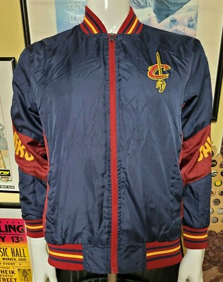 Cleveland Cavaliers Full Zip Windbreaker Jacket Youth XL 18-20 NBA NICE 