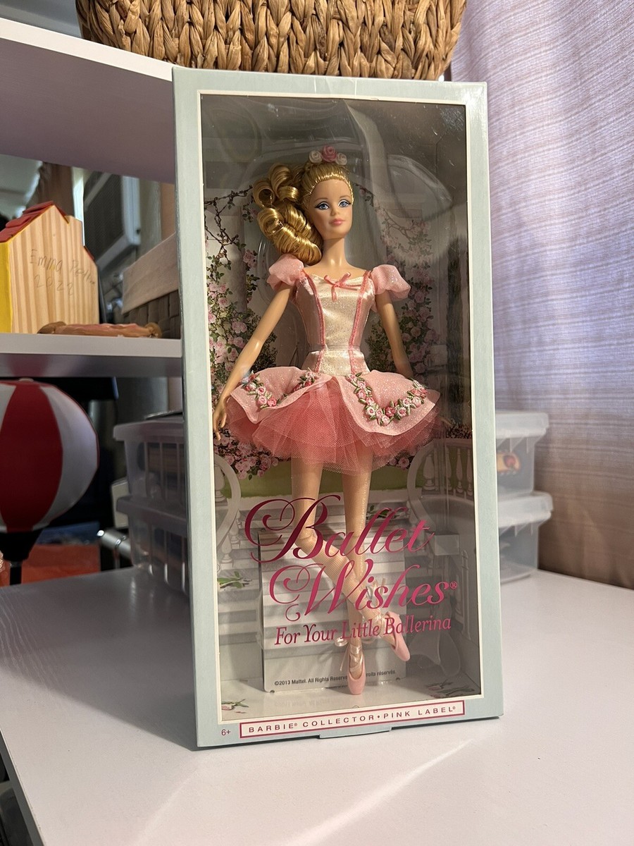 2013 Ballet Wishes Barbie Collector Pink Label NIB Mattel BDH12 | eBay