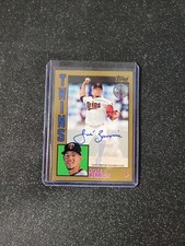 2019 Topps 1984 Baseball Series 2 Gold /50 Jose Berrios #84A-JBS Auto