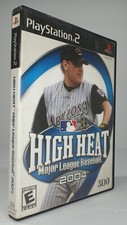 High Heat Major League Baseball 2004 - Playstation 2, 2003 Case and Game Only VG