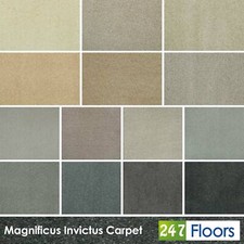 Magnificus Invictus Carpet 20mm Deep Pile Saxony FusionBac Bedroom Living Room