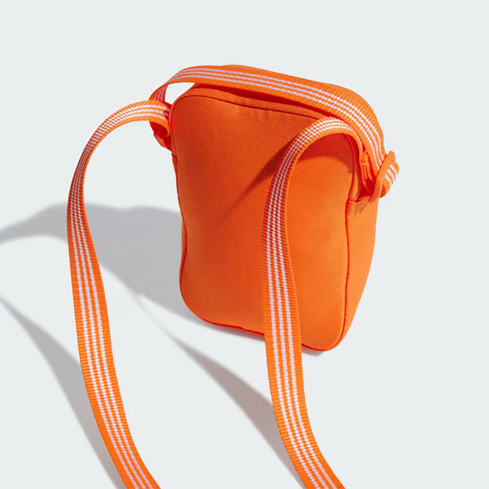 New Adidas Original ADICOLOR CLASSIC FESTIVAL BAG ORANGE / WHITE