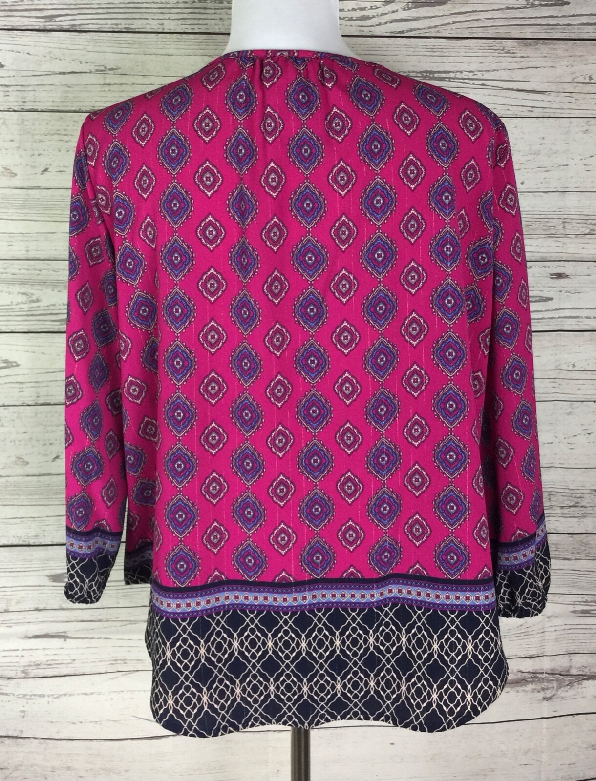 Ruby Rd Petite Top Women’s Size PL Multicolor Key… - image 8