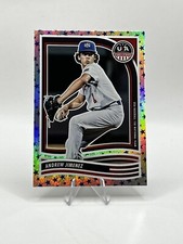 2024 Panini Stars and Stripes #52 Andrew Jimenez Blue Stars Holo