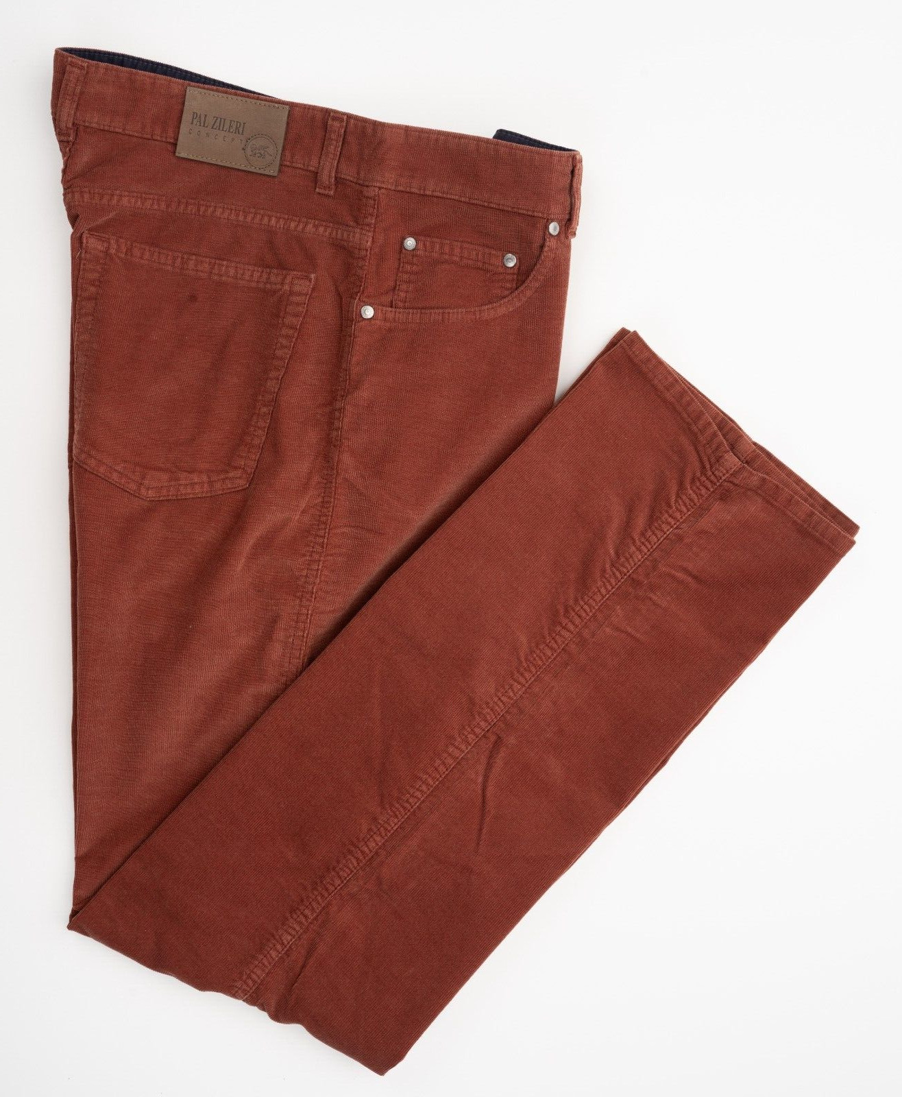 Новые вельветовые джинсы PAL ZILERI Concept облегающие брюки-чино хлопок 34 EU 48 24890₽