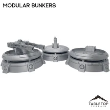 Greater Good Modular Bunkers - Voroni Collective - Grimdark Wargaming