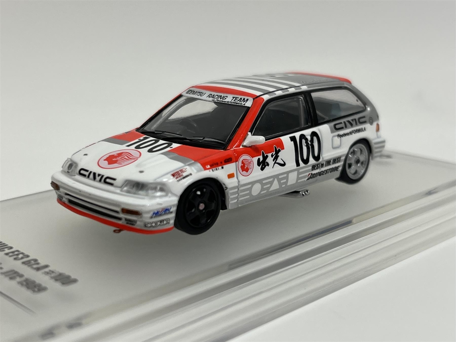 Honda Civic EF3 Gr.A #100 Idemitsu Motion JTC 1989 1:64 Inno IN64EF3IDE