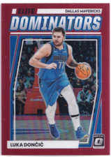 2022-23 Donruss Optic Elite Dominators Red #4 Luka Doncic /99
