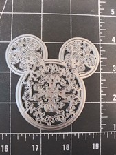 Universal Thin Metal Die Cut tool Disney Mickey Mouse Christmas Ornament Snow