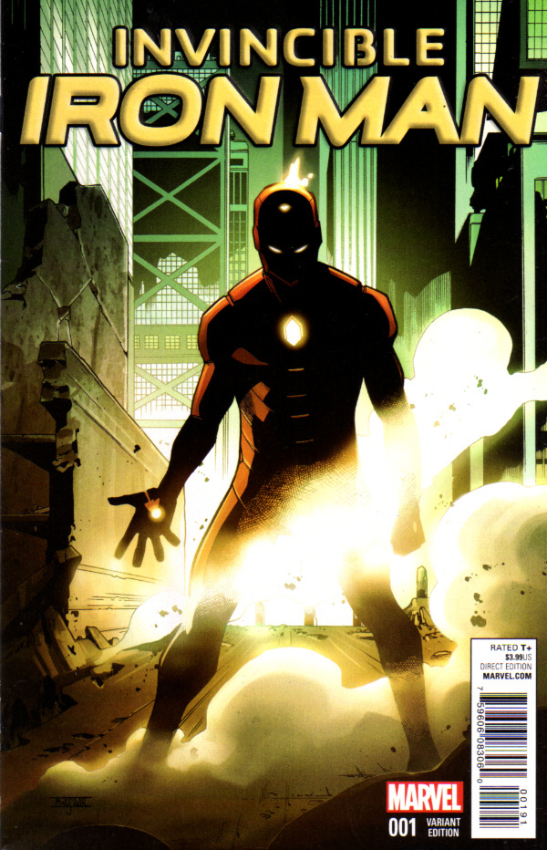 INVINCIBLE IRON MAN (2015) #1 Mahmud Asrar - Young Guns - VARIANT Cover