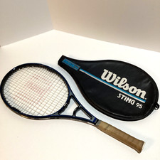 Wilson Sting 95 Tennis Racket Graphite Racquet 4 3/8 Original Grip W/Cover