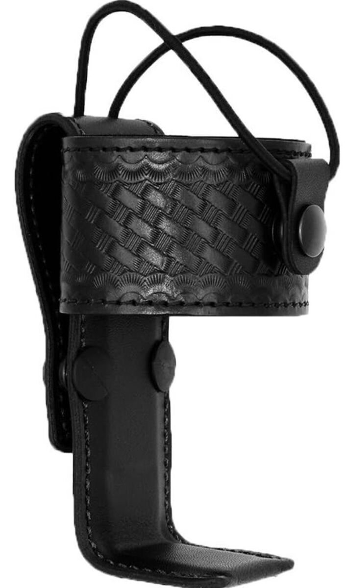 Aker Leather 588U Radio Holder, Universal, Black, Basket Aker Leather 588U Radio Holder, Universal, Black, Basket